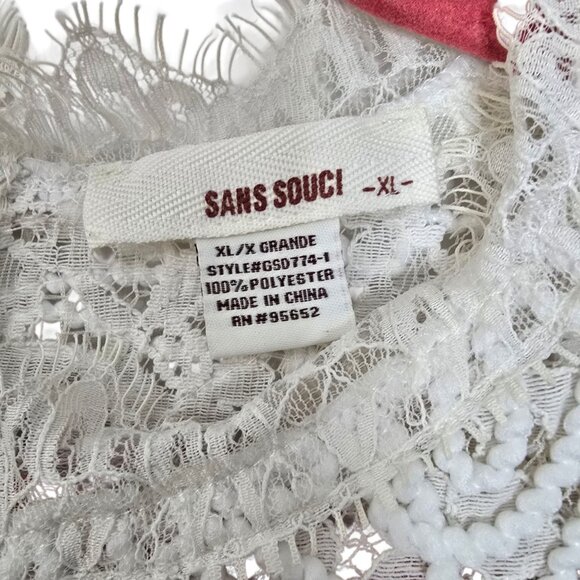 Sans Souci White Mini Dress Elegant and Stylish - Picture 7 of 8